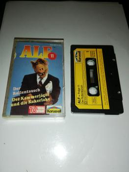 Alf Folge 11 Der Rollentausch/ Der Kammerjäger und die Kakerlake Schwarz mit Gelben Aufkleber 835 863-4 Karussell