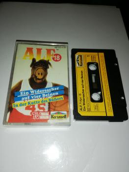 Alf Folge 18 Ein Widersacher auf vier Beinen/ In der Kutte des Büßers Schwarz mit Gelben Aufkleber 837 513-4 Karussell