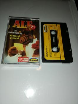 Alf Folge 21 Die Beförderung/ Nebenjob gesucht Schwarz mit Gelben Aufkleber 839528-4 Karussell