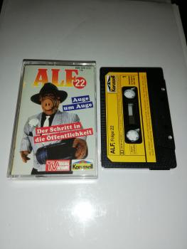 Alf Folge 22 Auge um Auge/ Der Schritt in die Öffentlichkeit Schwarz mit Gelben Aufkleber 839529-4 Karussell