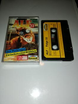 Alf Folge 33 Der Pechvogel/ Zwischen zwei Stühlen Schwarz mit Gelben Aufkleber 847 424-4