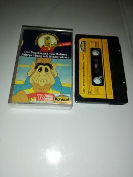Alf Erinnerungen an Melmac Folge 4 Der Vogelmann von Melmac/Fahrprüfung mit Hindernissen Schwarz mit Gelben Aufkleber 843 510-4
