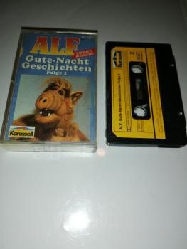 Alf Gute-Nacht Geschichten Folge 1 Schwarz mit Gelben Aufkleber 841 544-4