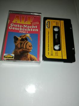 Alf Gute-Nacht Geschichten Folge 2 Schwarz mit Gelben Aufkleber 841 545-4