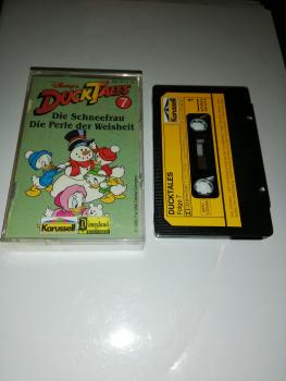 Duck Tales Folge 7 Die Schneefrau/ Die Perle der Weisheit Schwarz mit Gelben Aufkleber 839 441-4 Karussell