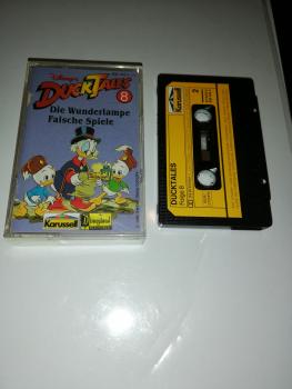 Duck Tales Folge 8 Die Wunderlampe/ Falsche Spiele Schwarz mit Gelben Aufkleber 839 442- 4 Karussell