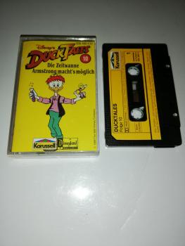 Duck Tales Folge 10 Die Zeitwanne/ Armstrong macht`s möglich Schwarz mit Gelben Aufkleber 839 490-4 Karussell