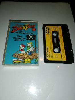 Duck Tales Folge 11 Der Schlangenfraß/ Das Bermuda-Dreieck Schwarz mit Gelben Aufkleber 839 491-4