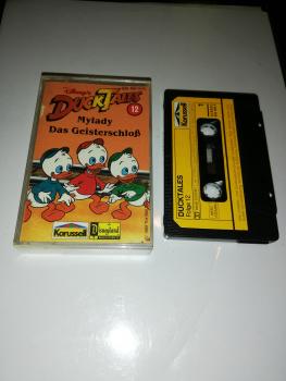 Duck Tales Folge 12 Mylady/ Das Geisterschloß Schwarz mit Gelben Aufkleber 839 492-4