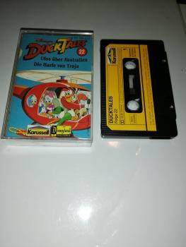 Duck Tales Folge 22 Ufos über Australien/ Die Harfe von Troja Schwarz mit Gelben Aufkleber 841 550-4 Karussell