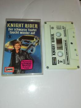 Knight Rider Folge 3 Der schwarze Teufel taucht wieder auf 5-fach Silber geschraubt Weiß  514 436.1