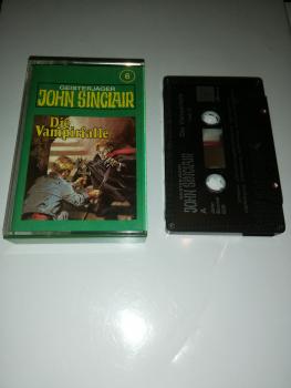 Geisterjäger John Sinclair Folge 6 Tonstudio Braun 5-fach Schwarz geschraubt Die Vampirfalle Schwarz mit Weißen Druck 035