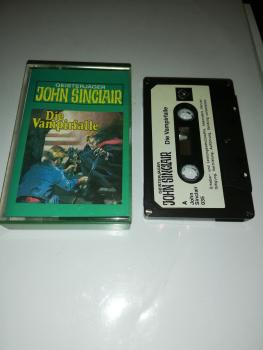 Geisterjäger John Sinclair Folge 6 Tonstudio Braun 5-fach Silber geschraubt Die Vampirfalle Schwarz mit Weißen Aufkleber 035