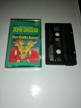 Geisterjäger John Sinclair Folge 9 Der Gelbe Satan 5-fach Schwarz geschraubt Schwarz mit Weißen Druck 050