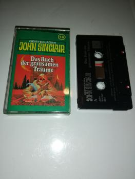 Geisterjäger John Sinclair Folge 14 Das Buch der grausamen Träume 5-fach Schwarz geschraubt Schwarz mit Weißen Druck 084