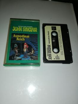 Geisterjäger John Sinclair Folge 16 Asmodinas Reich 5-fach Schwarz geschraubt Schwarz mit Weißen Aufkleber 096