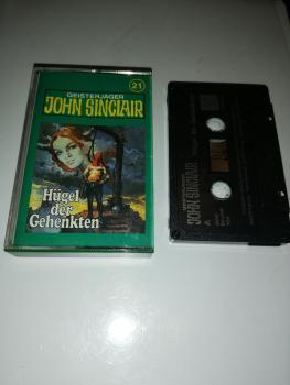 Geisterjäger John Sinclair Folge 21 Hügel der Gehenkten 5-fach Schwarz geschraubt Schwarz mit Weißen Druck 106