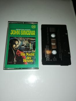 Geisterjäger John Sinclair Folge 38 Die Nacht des Hexers 5-fach Schwarz geschraubt Schwarz mit Weißen Druck 2001