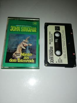Geisterjäger John Sinclair Folge 39 Mörder aus dem Totenreich 5-fach Silber geschraubt Schwarz mit Weißen Aufkleber 2002