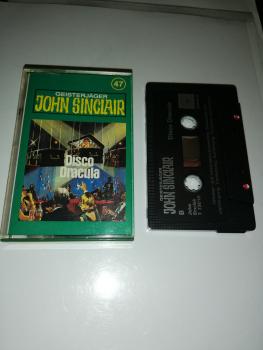 John Sinclair Folge 47 Disco Dracula Schwarz mit Weißen Druck 73010