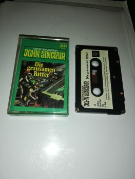 Geisterjäger John Sinclair Folge 64 Die grausamen Ritter 5-fach Silber geschraubt Schwarz mit Weißen Aufkleber 111