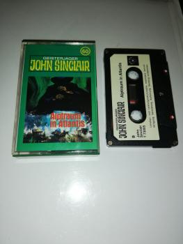 Geisterjäger John Sinclair Folge 60 Alptraum in Atlantis 5-fach Silber geschraubt Schwarz mit Weißen Aufkleber 73005