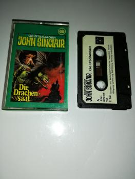 Geisterjäger John Sinclair Folge 65 Die Drachensaat 5-fach Schwarz geschraubt Schwarz mit Weißen Aufkleber 112