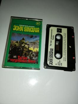 Geisterjäger John Sinclair Folge 67 Tal der vergessenen Toten 5-fach Silber geschraubt Schwarz mit Weißen Aufkleber 295