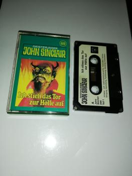 Geisterjäger John Sinclair Folge 69 Ich stieß das Tor zur Hölle auf 5-fach Silber geschraubt Schwarz mit Weißen Aufkleber 200