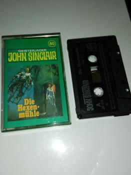 Geisterjäger John Sinclair Folge 80 Die Hexenmühle 5-fach Schwarz geschraubt Schwarz mit Weißen Druck 018