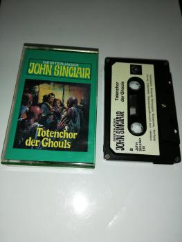 Geisterjäger John Sinclair Folge 31 Totenchor der Ghouls 5-fach Silber geschraubt Schwarz mit Weißen Aufkleber 181 Tonstudio Braun