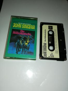 Geisterjäger John Sinclair Folge 15 Die Höllenkutsche 5-fach Silber geschraubt Schwarz mit Weißen Aufkleber 095