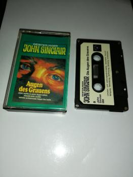Geisterjäger John Sinclair Folge 12 Augen des Grauens 5-fach Silber geschraubt Schwarz mit Weißen Aufkleber 080