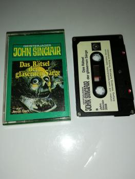 Geisterjäger John Sinclair Folge 44 Das Rätsel der gläsernen Särge 5-fach Silber geschraubt Schwarz mit Weißen Aufkleber 008