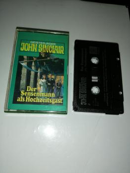 Geisterjäger John Sinclair Folge 13 Der Sensenmann als Hochzeitsgast 5-fach Schwarz geschraubt Schwarz mit Weißen Druck 081