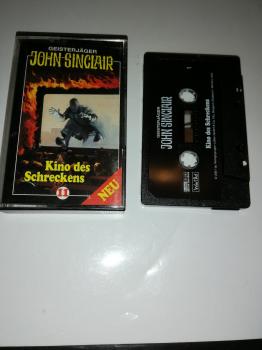 Geisterjäger John Sinclair Black Edition Folge 11 Kino des Schreckens Schwarz mit Weißen Druck MC 1134
