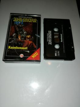 Geisterjäger John Sinclair Black Edition 5-fach Schwarz geschraubt Folge 14 Knochensaat Schwarz mit Weißen Druck MC 1162
