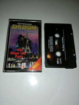 Geisterjäger John Sinclair Black Edition Folge 12 Der Hexer von Paris Schwarz mit Weißen Druck MC 1135