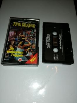 Geisterjäger John Sinclair Black Edition 5-fach Schwarz geschraubt Folge 18 Die teuflischen Puppen Schwarz mit Weißen Druck MC 1170