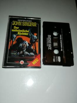 Geisterjäger John Sinclair Black Edition 5-fach Schwarz geschraubt Folge 23 Der unheimliche Richter Schwarz mit Weißen Druck MC 1204
