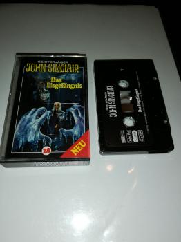 Geisterjäger John Sinclair Black Edition 5-fach Schwarz geschraubt Folge 28 Das Eisgefängnis Schwarz mit Weißen Druck MC 1364