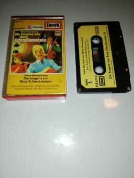 Die Jungens von Burg Schreckenstein Folge 1 5-fach Silber geschraubt Schwarz mit Beigen Aufkleber 515611.4