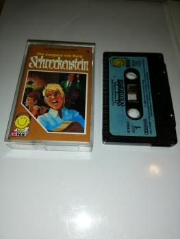 Die Jungens von Burg Schreckenstein Folge 1 Schneiderton 5-fach Schwarz geschraubt Schwarz mit Blauen Aufkleber 5010 Schneiderton