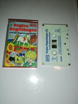 Regina Regenbogen Folge 5 und die Regenbogenkinder 5-fach Silber geschraubt Weiß mit Blauen Druck 515235.6