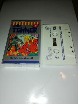 Jan Tenner Folge 4 Gefahr aus dem All Weiß mit Blauen Druck 4.27704 (Blaues Cover) Kiosk