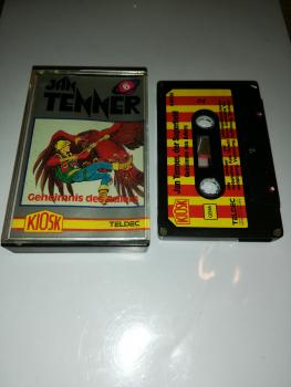 Jan Tenner(der Superheld) Folge 6 Geheimnis des Adlers 5-fach Silber geschraubt Schwarz mit Rot-Gelben Aufkleber 4.24745 CD Teldec