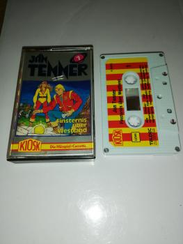 Jan Tenner Folge 7 Finsternis über Westland 5-fach Silber geschraubt Weiß mit Rot-Gelben Aufkleber 4.25615 CD