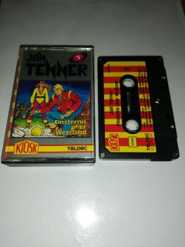 Jan Tenner Folge 7 Finsternis über Westland 5-fach Silber geschraubt Schwarz mit Rot-Gelben Aufkleber 4.25615 CD Kiosk Teldec