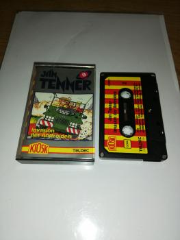 Jan Tenner Folge 9 Invasion der Androiden 5-fach Silber geschraubt Schwarz mit Rot-Gelben Aufkleber 4.25617 CD Kiosk Teldec