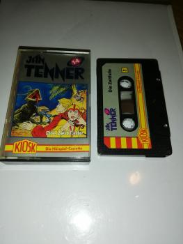 Jan Tenner Folge 14 Die Zeitfalle 4-fach Schwarz geschraubt Schwarz mit Grauen Aufkleber 4.25708 CD Kiosk